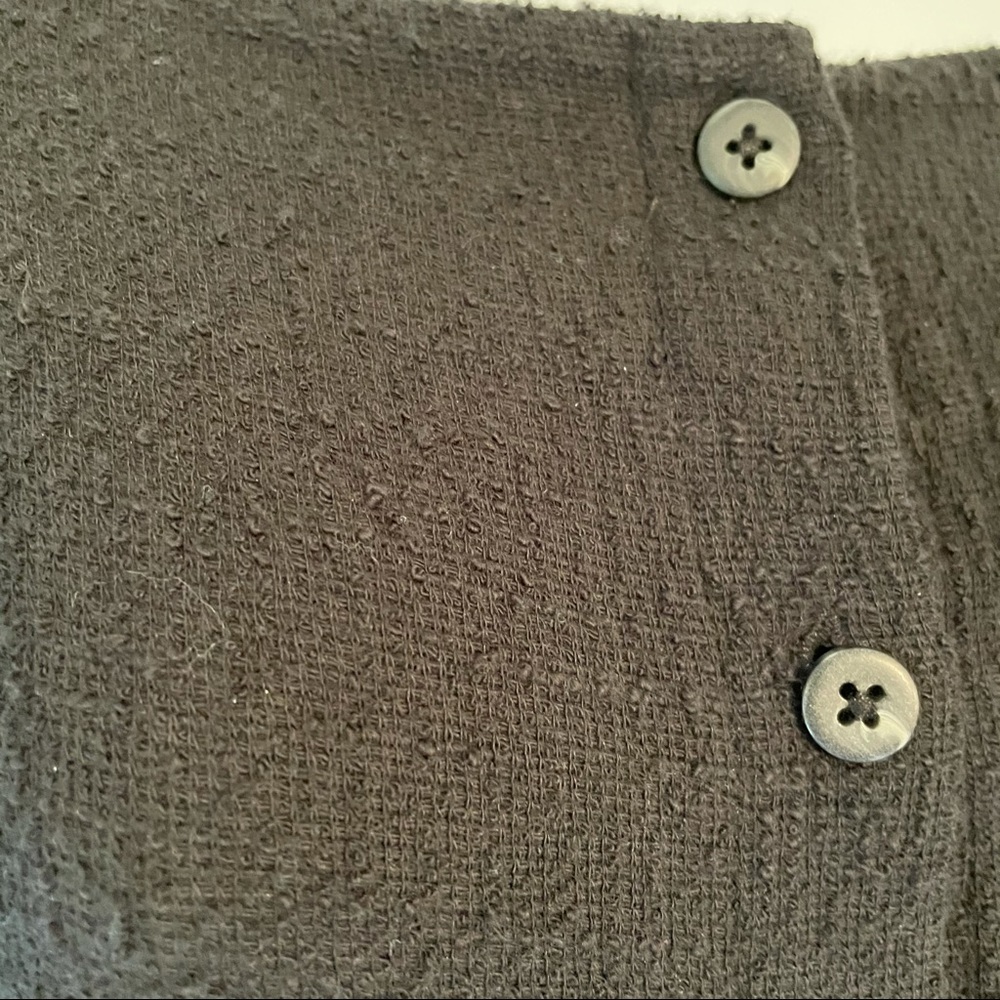 Madewell Button Top With Cap Sleeves - image 6